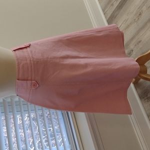 Evelyn Pink Cotton Skirt